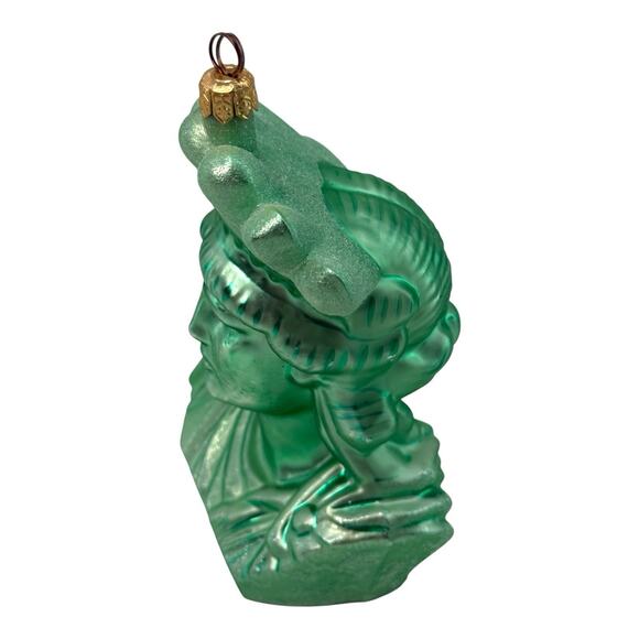 1999 Christopher Radko Lady Liberty Ornament 99-170-0 Patriotic USA 6" Christmas - Picture 6 of 9